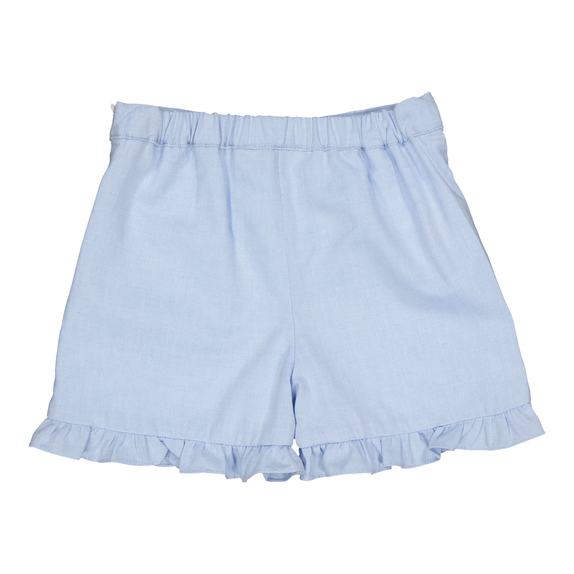 Nolana, short chambray bleu ciel