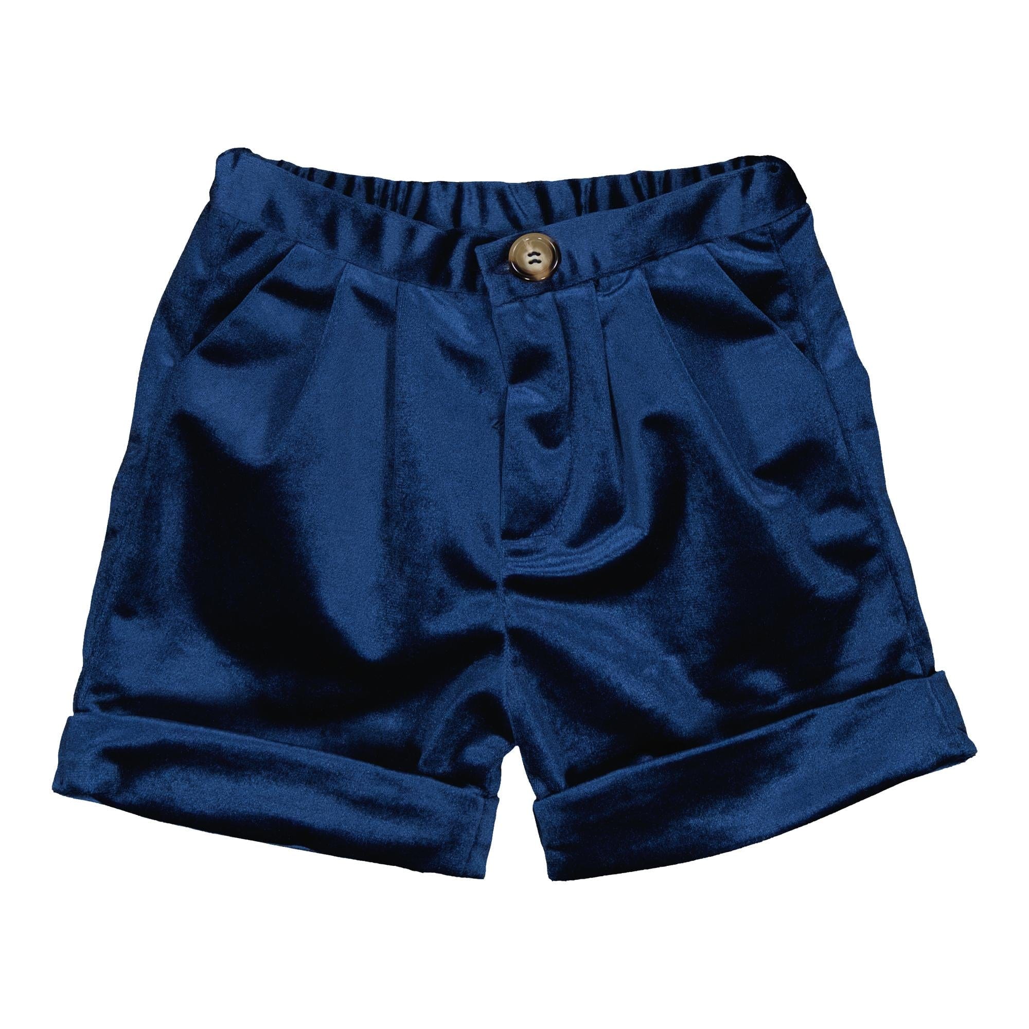 Adam, short en velours marine