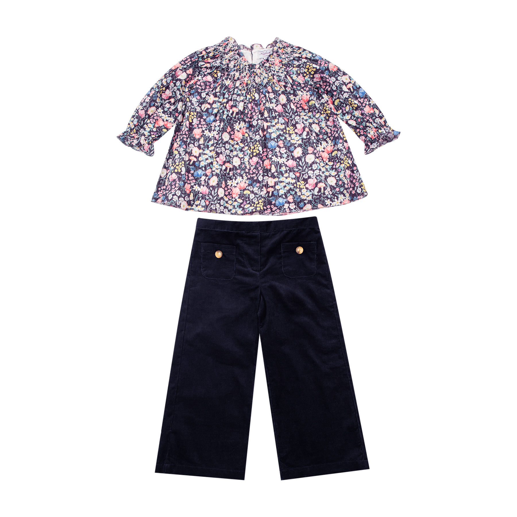 Maelline, Blouse en Liberty of London jude's Garden