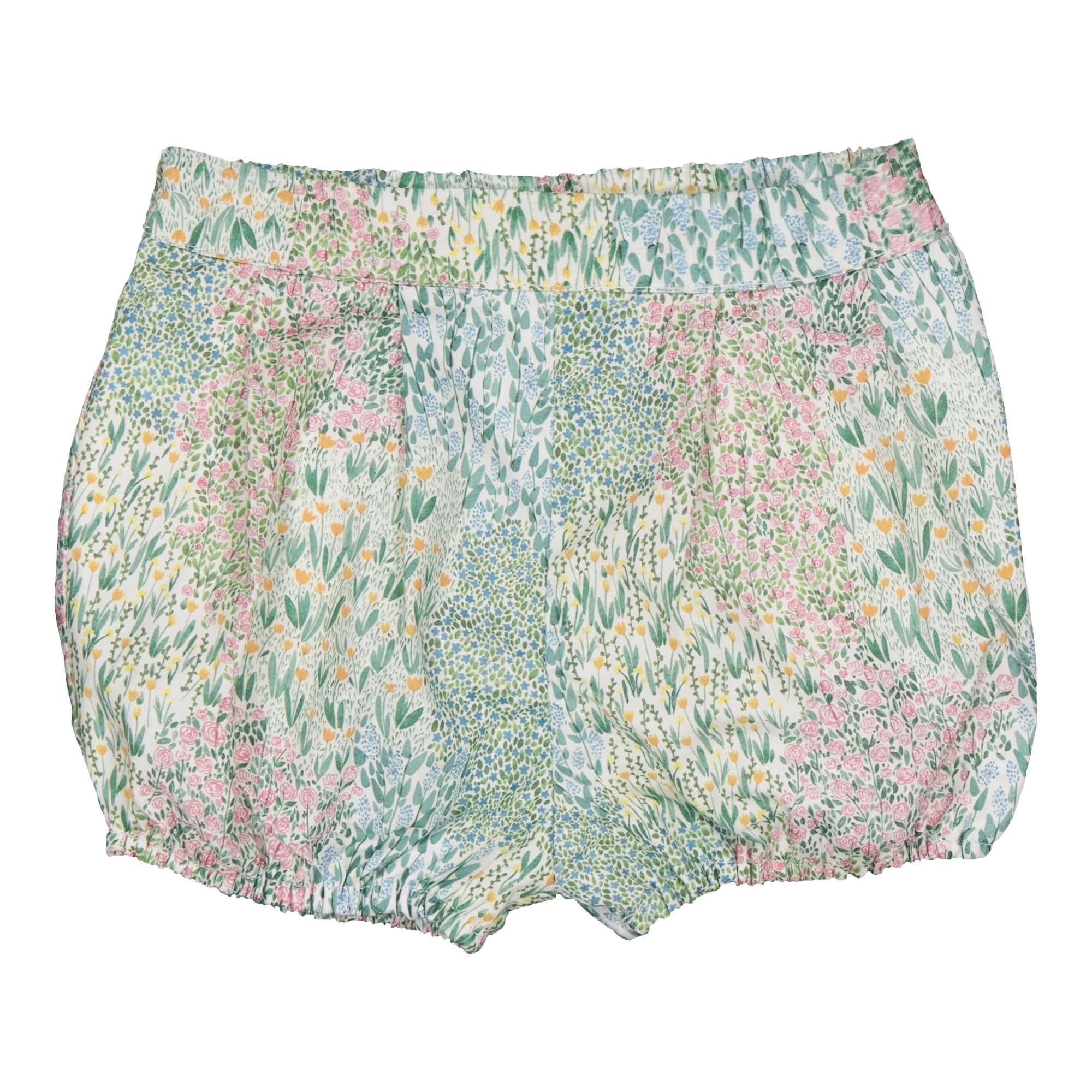 Pacôme, baby bloomer, in Flowery meadow Print