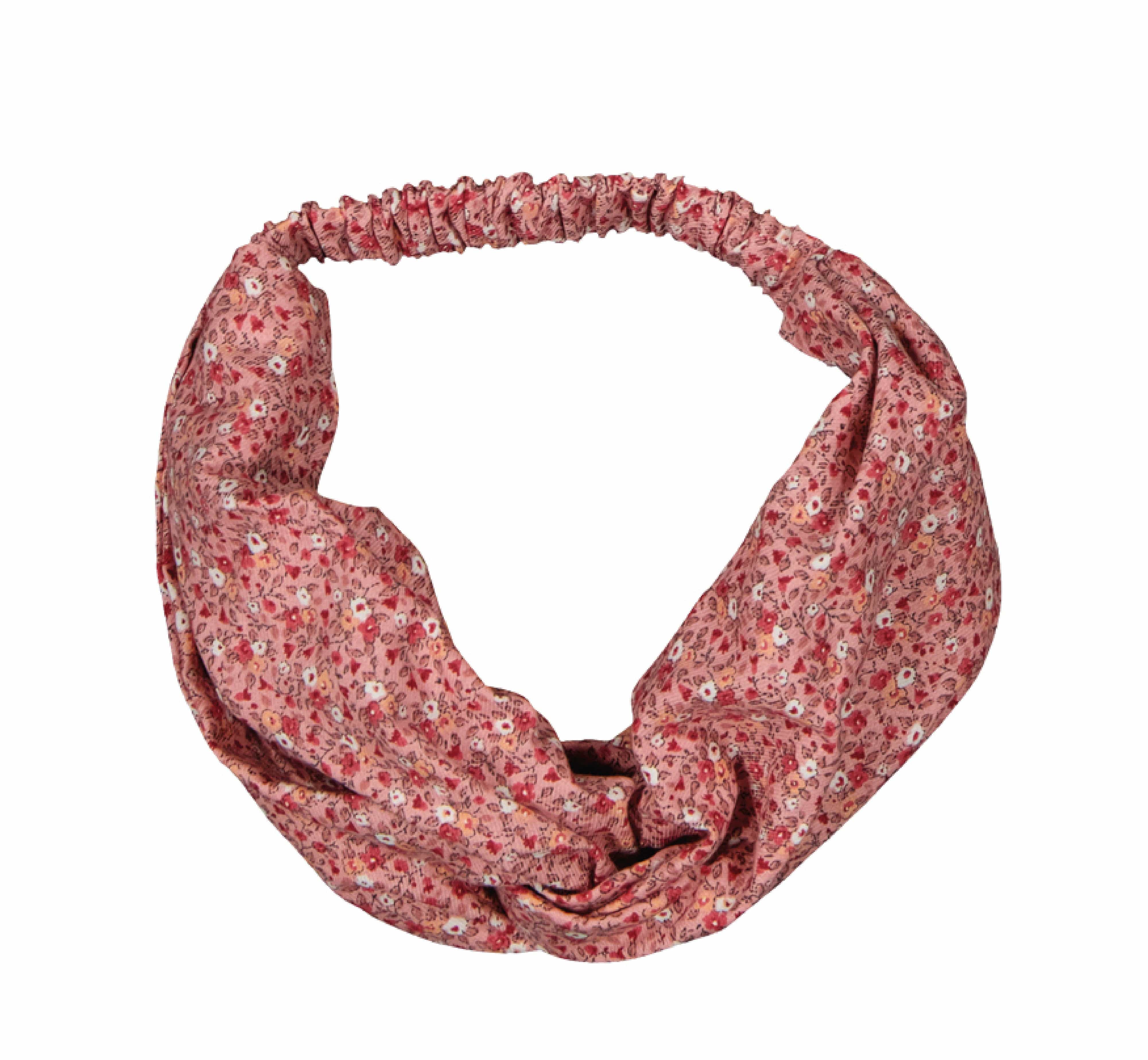 Tiana, headband, in Ditsy red print