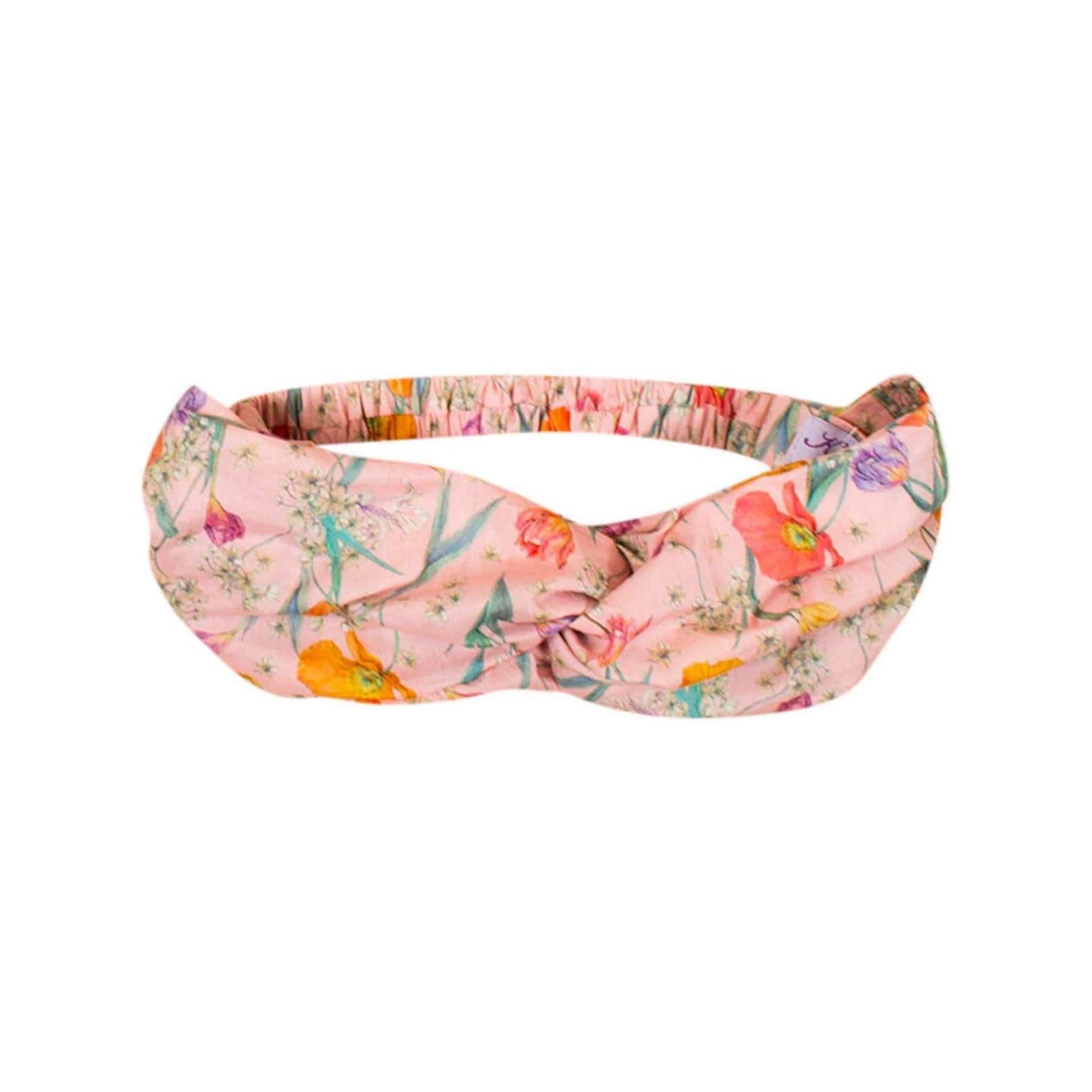 Headband Liberty, Bandeau élastiqué style turban, Spring bloom - Liberty of London - Elasticated headband turban style, Spring bloom - Liberty of London