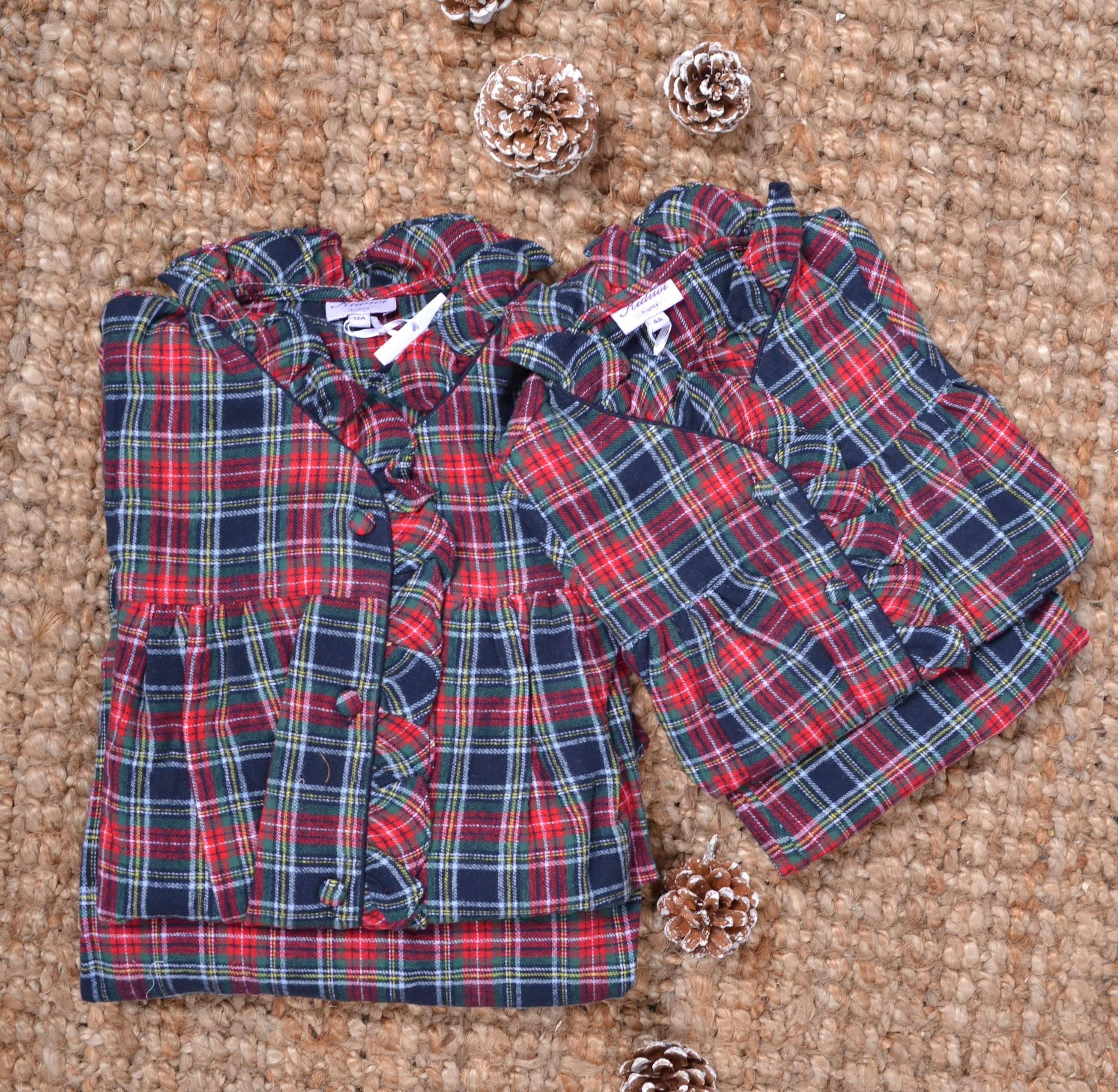 NOUVEAU PYJAMA FILLE en flanelle de coton