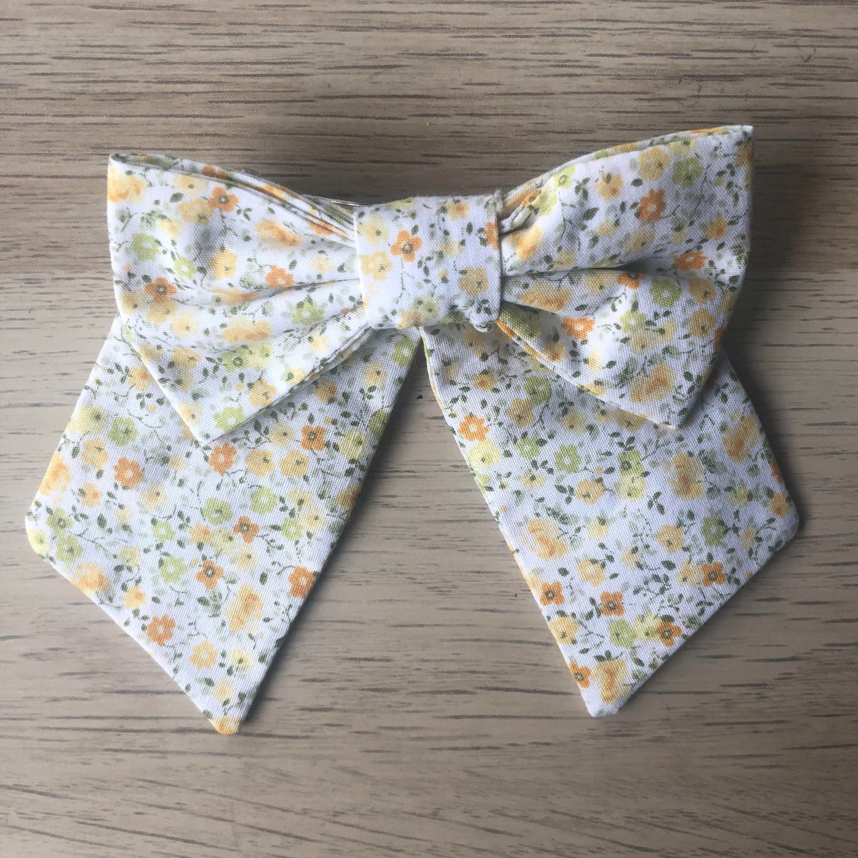 Pince with a big bow-Maxi bow hairclip